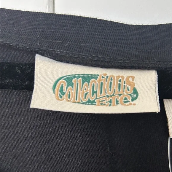 Shamrock Ready with this Black and Green Long Sleeve Top - Picture 3 of 6